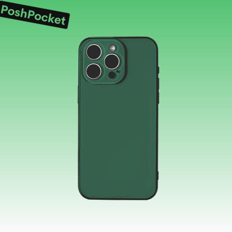 Summer Color Phone Case | Lens & Screen Protection|Pink 3- Cameras Phone Case