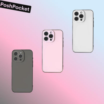 Summer Color Phone Case | Lens & Screen Protection｜Pink 3- Cameras Phone Case