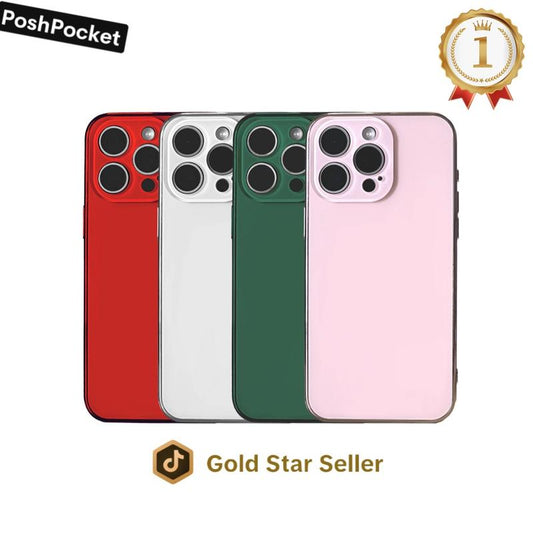 Summer Color Phone Case | Lens & Screen Protection｜Pink 3- Cameras Phone Case