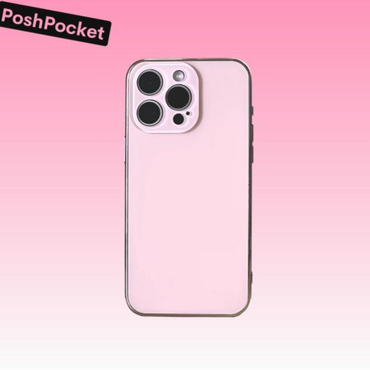 Summer Color Phone Case | Lens & Screen Protection｜Pink 3- Cameras Phone Case
