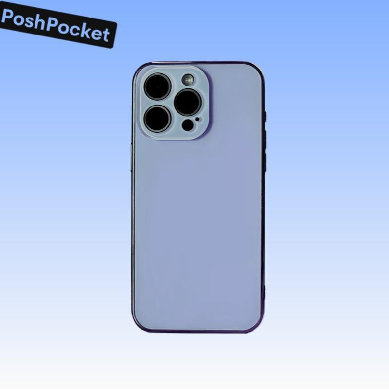 Summer Color Phone Case | Lens & Screen Protection｜Pink 3- Cameras Phone Case